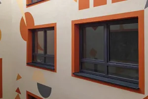 Strukturputz Innenausbau